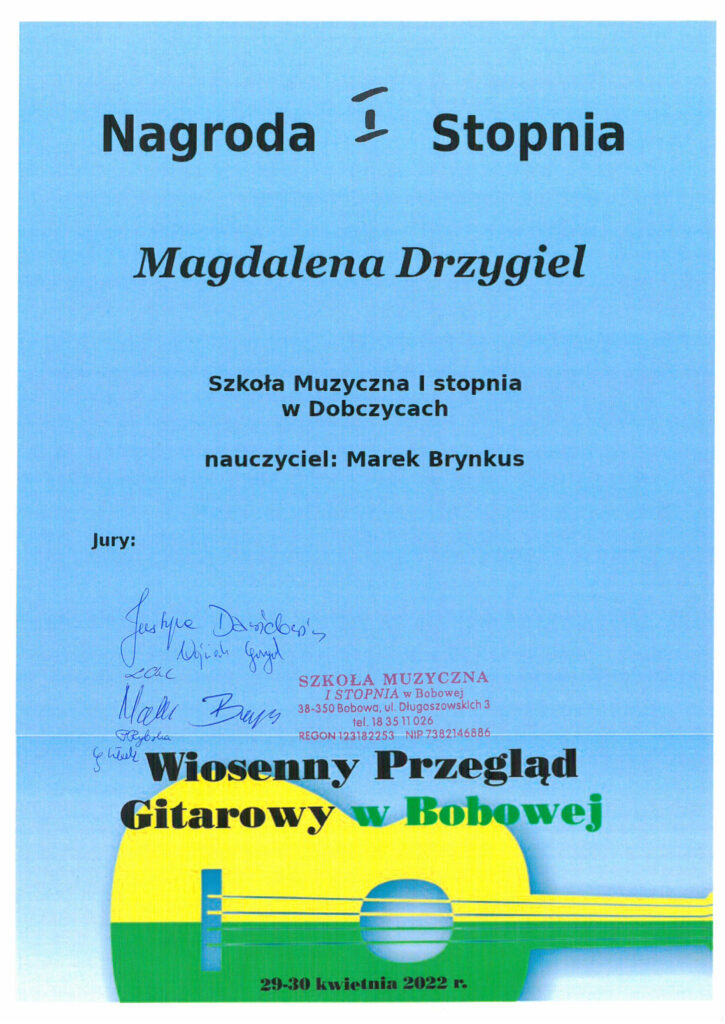 Dyplom M. Drzygiel 29 30.04.2022 R 1