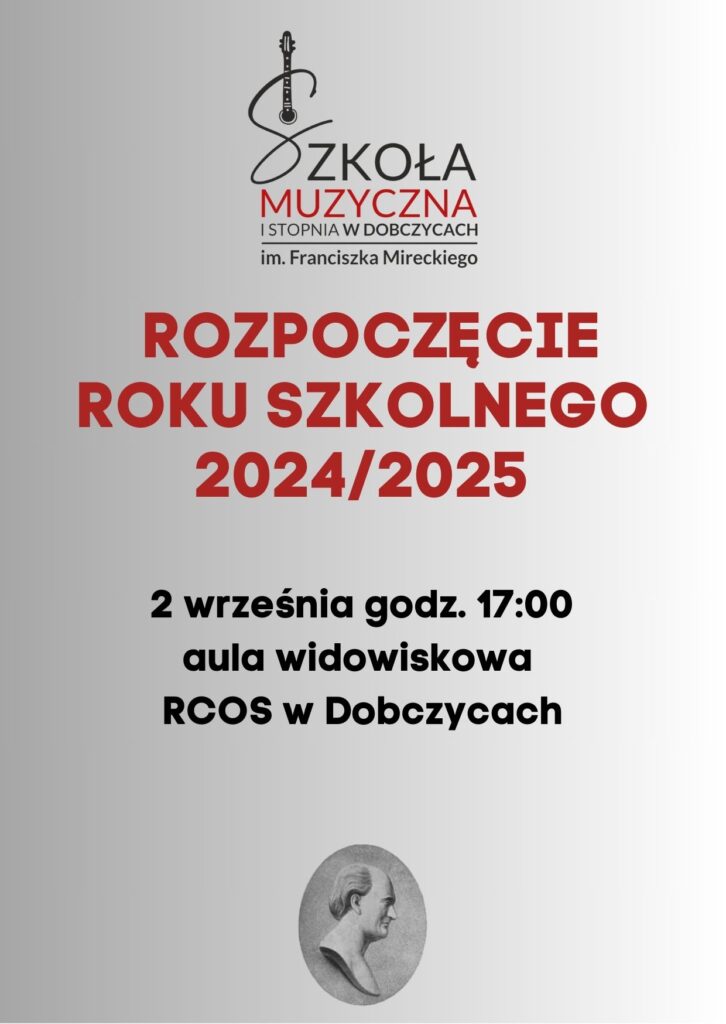 Rozpoczęcie Roku Szkolnego 20242025