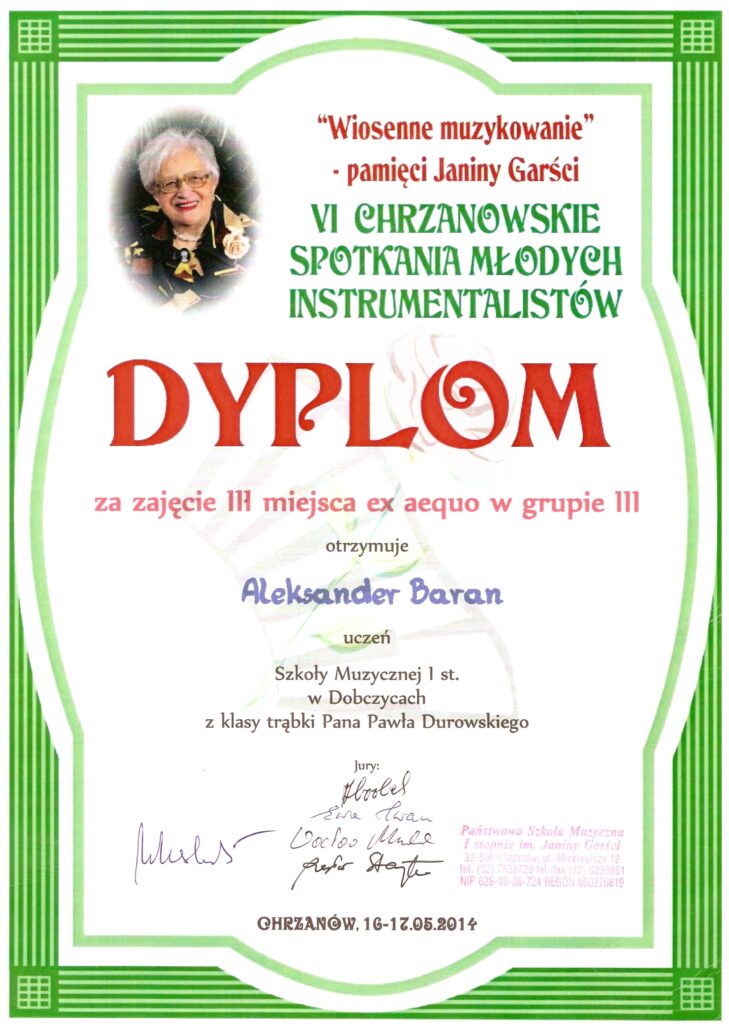 Aleksander Baran Chrzanów