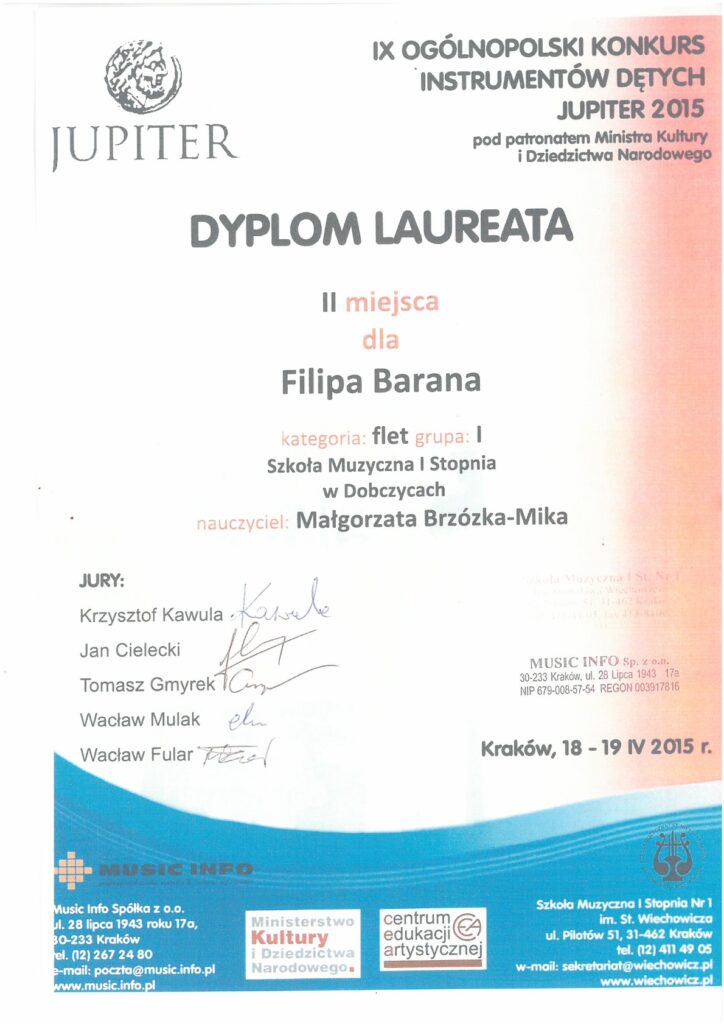 Filip Baran Kraków 1