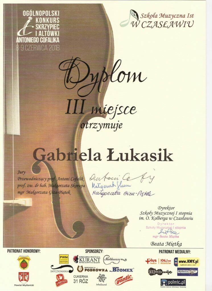 Gabriela Łukasik Czasław 1