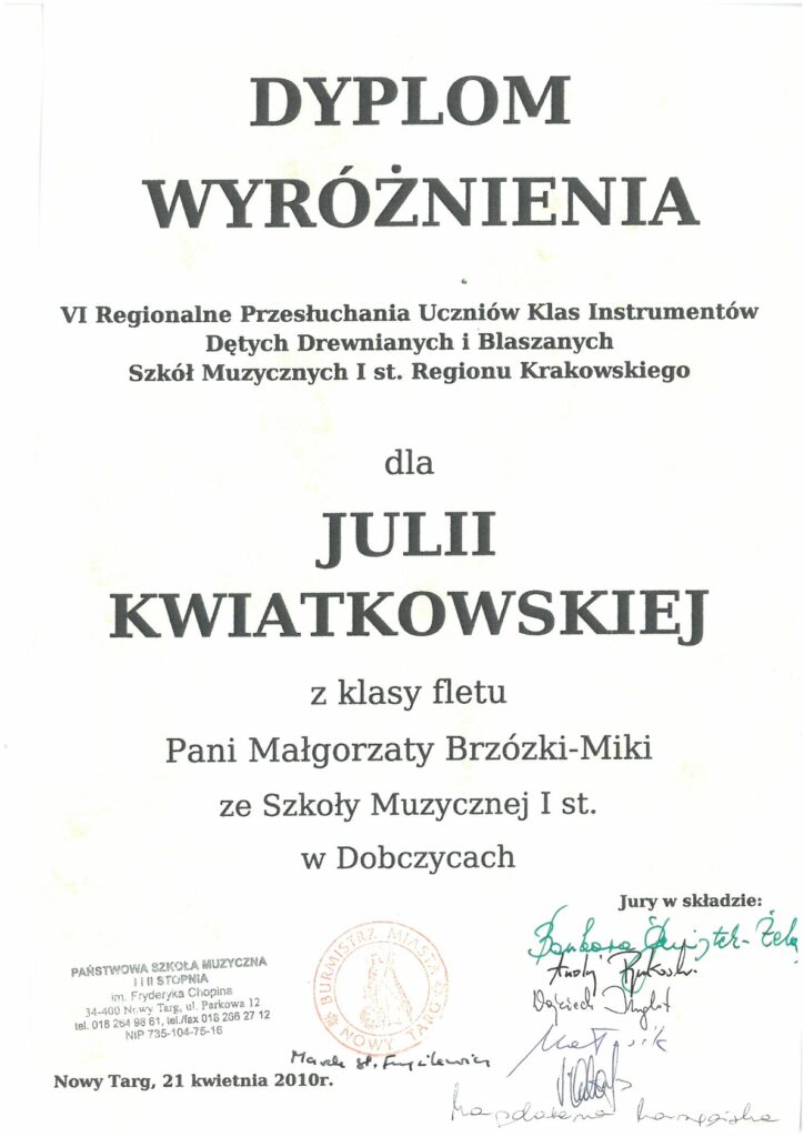 Julia Kwiatkowska 1