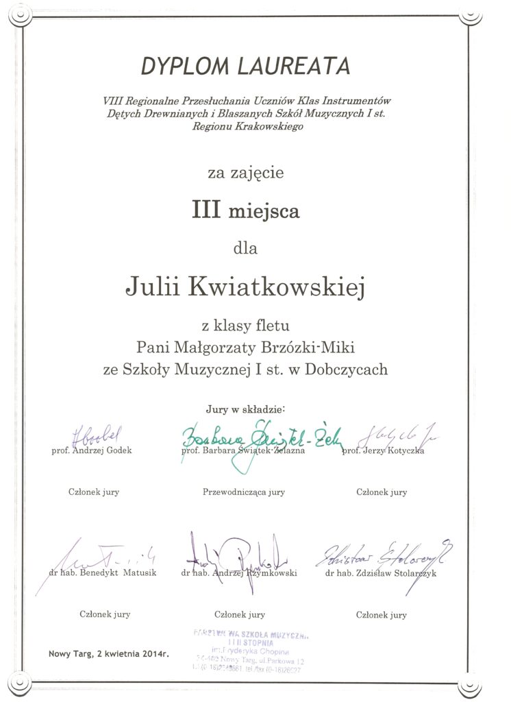Julia Kwiatkowska N. Targ