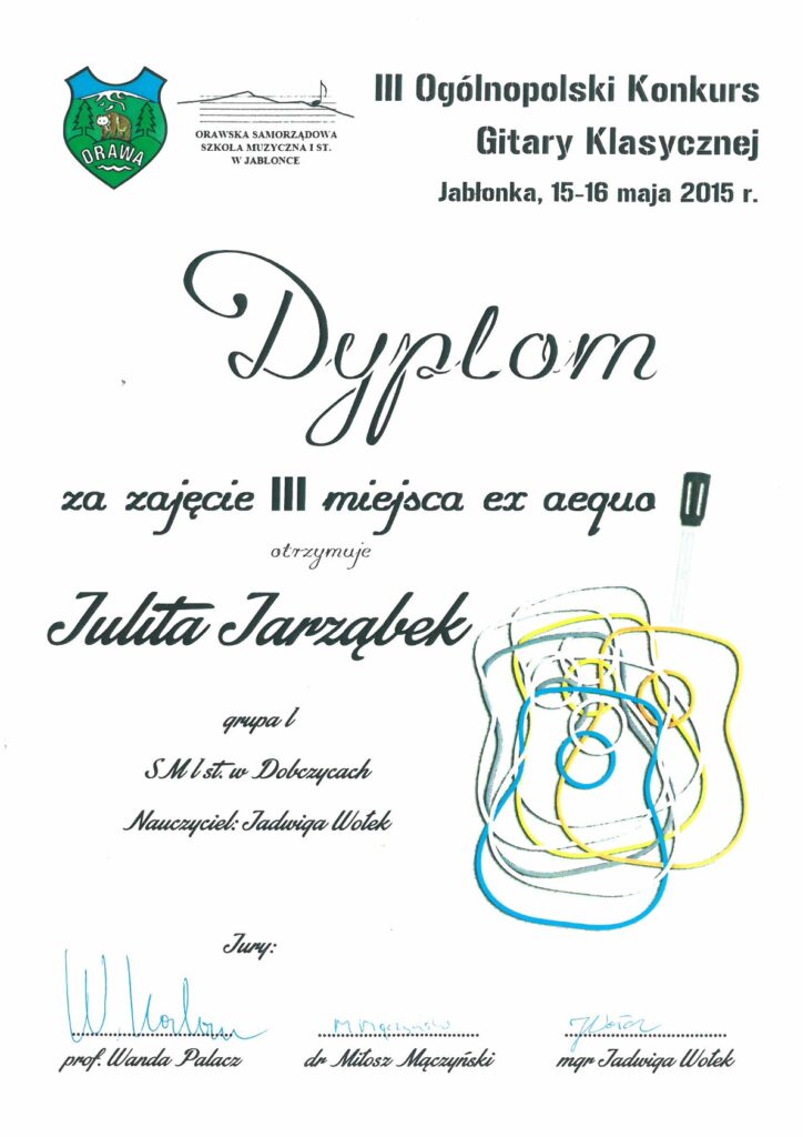 Julita Jarząbek Jabłonka 1