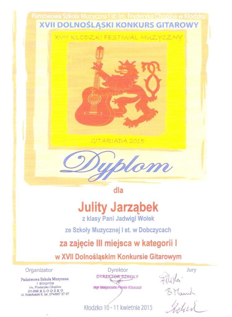 Julita Jarząbek Kłodzko 1