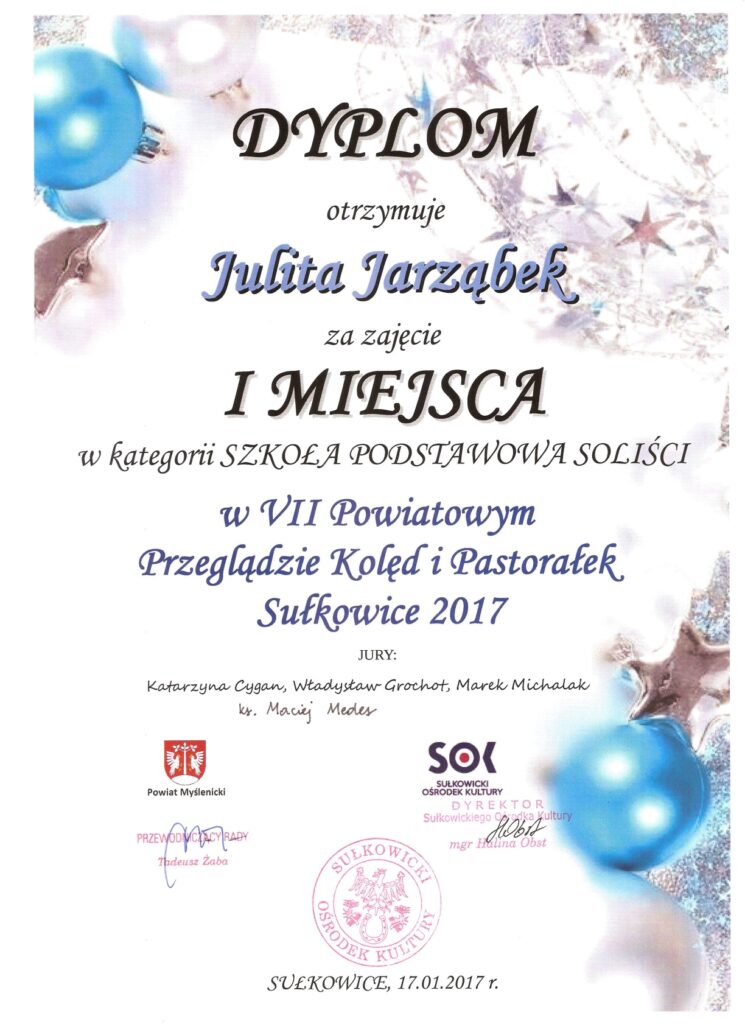 Julita Jarząbek Sułkowice 1