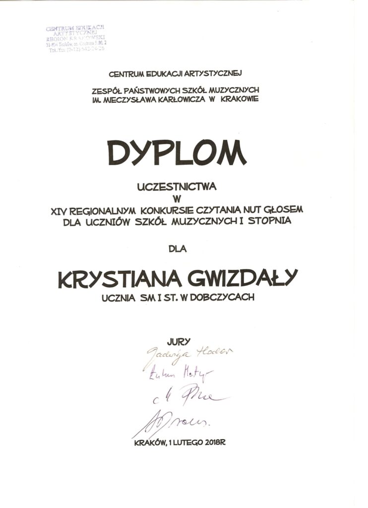 Krystian Gwizdała 1