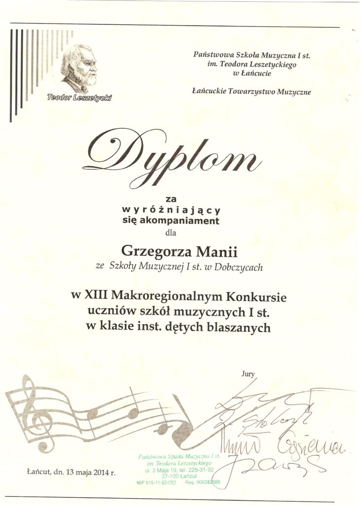 Pan Grzegorz Mania