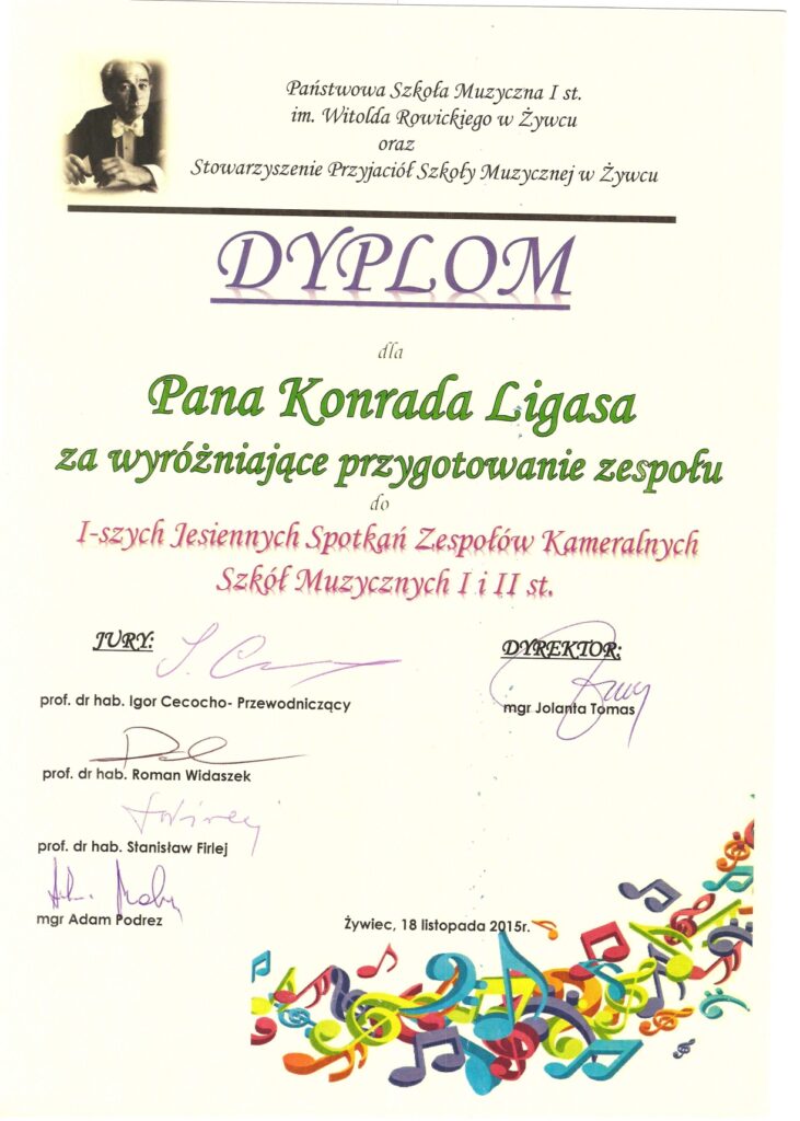 Pan Konrad Ligas 1