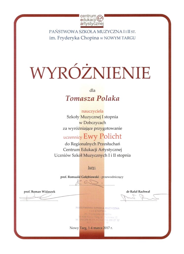 Pan Tomasz Polak 1