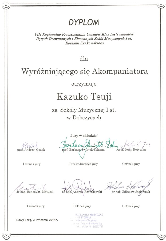 Pani Kazuko Tsuji