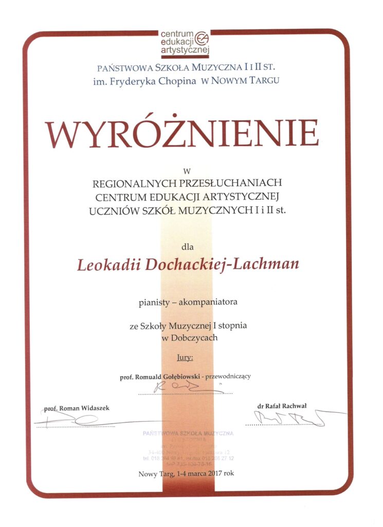 Pani Leokadia Sochacka Lachman 1