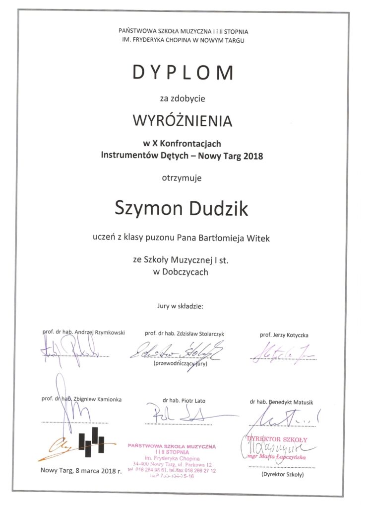 Szymon Dudzik Skawina 1