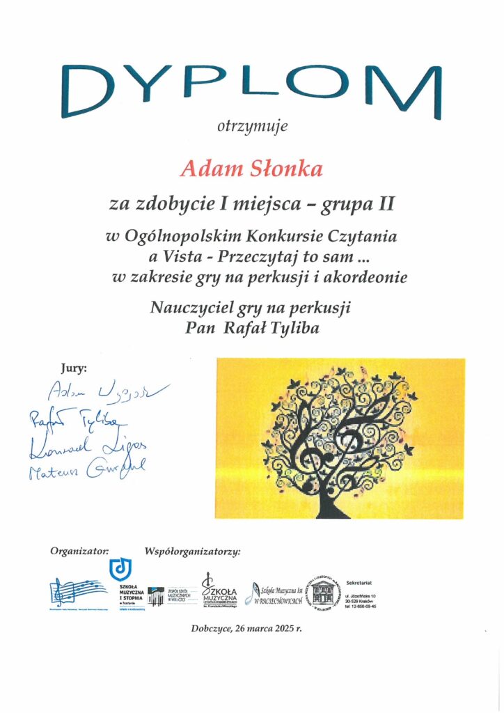 Dyplomy Z A Vista 9 Dyplomów 7