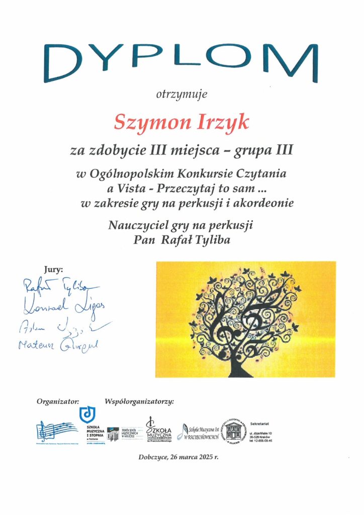 Dyplomy Z A Vista 9 Dyplomów 8
