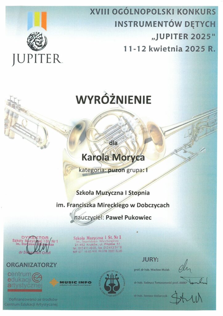 Karol Moryc Jupiter 1