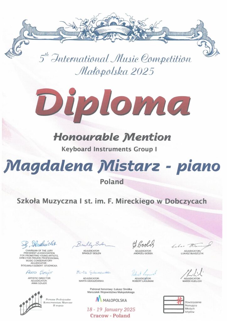 Magdalena Mistarz Kraków 1