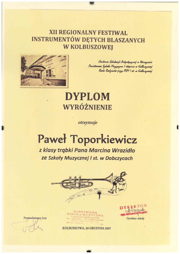 Paweł Toporkiewicz 2017 R.