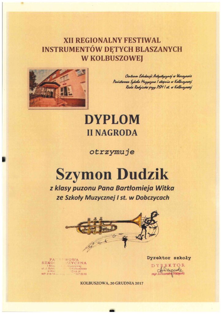 Szymon Dudzik 2017 R.