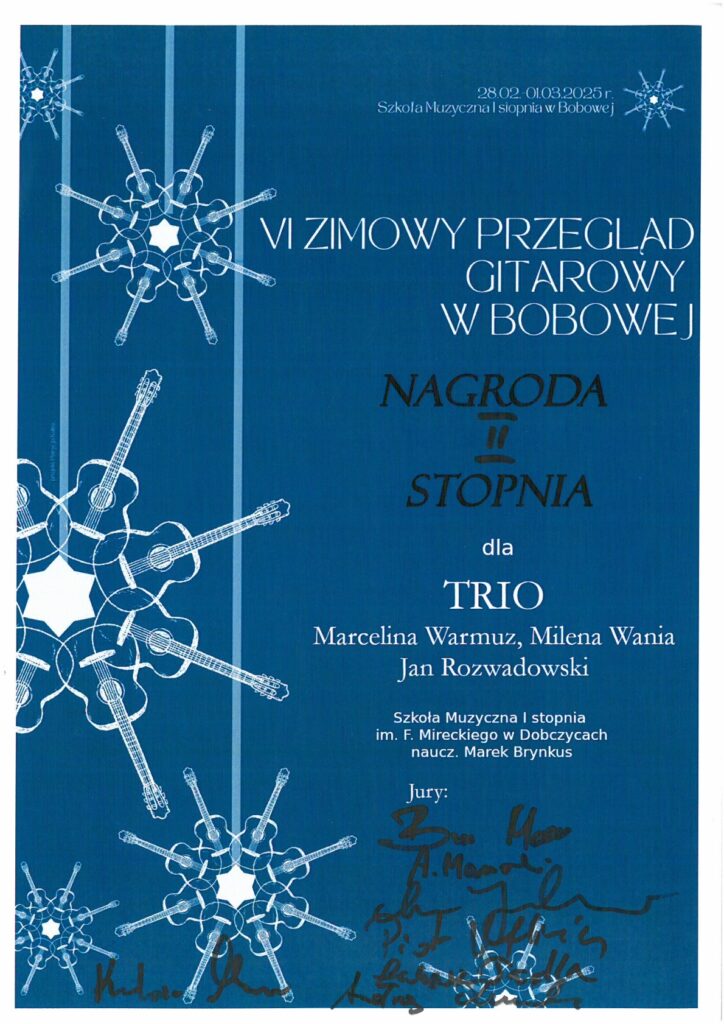 Trio Gitarowe Bobowa 1