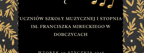 Koncert kolęd – ogłoszenie